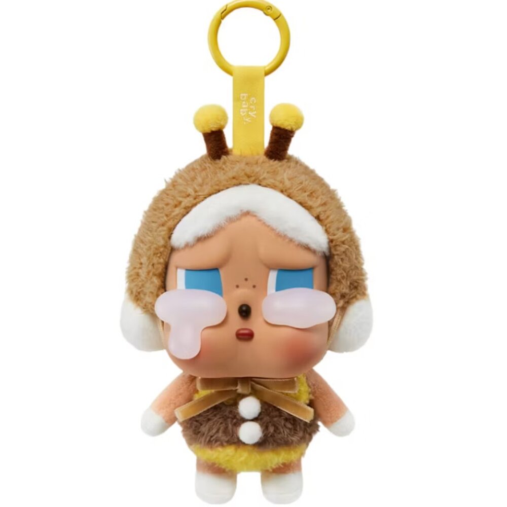 Authentic Crybaby Crying Again I'll Bring You A Flower Vinyl Face Plush